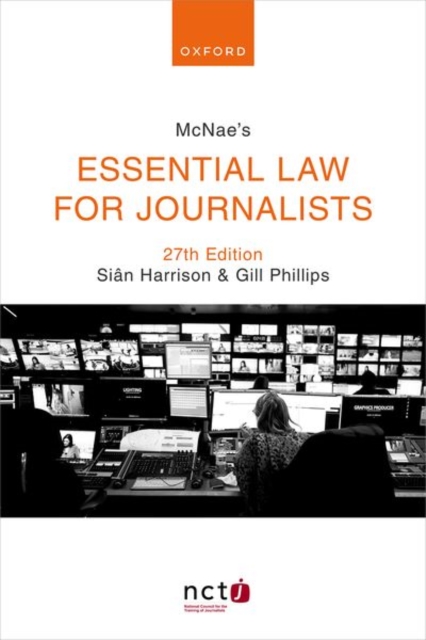 McNae's Essential Law for Journalists, Paperback / softback Book