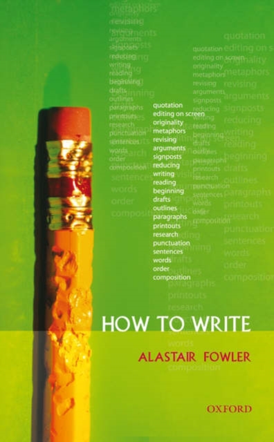 How to Write, Paperback / softback Book