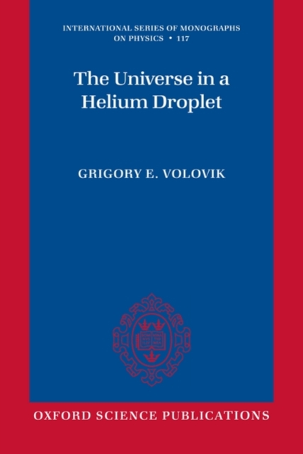 The Universe in a Helium Droplet, Paperback / softback Book