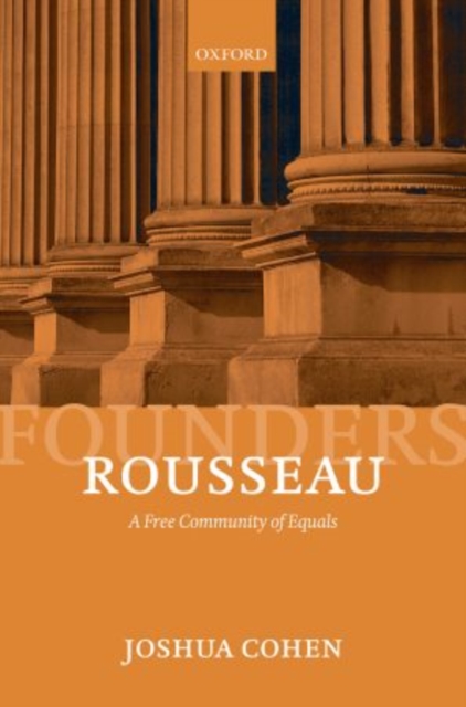 Rousseau : A Free Community of Equals, Hardback Book