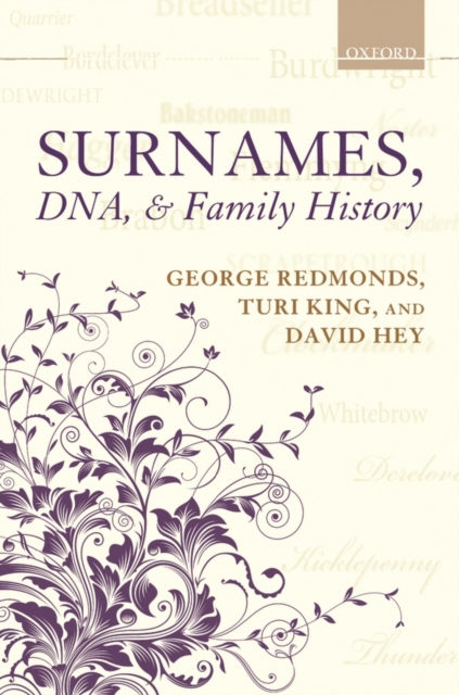 Surnames, DNA, and Family History, Hardback Book