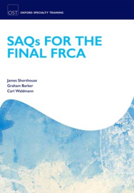 SAQs for the Final FRCA, Paperback / softback Book