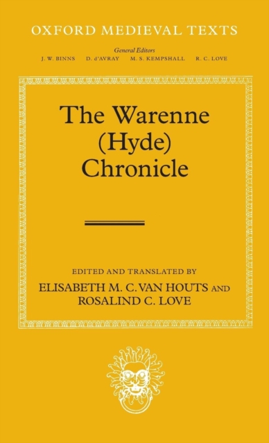 The Warenne (Hyde) Chronicle, Hardback Book