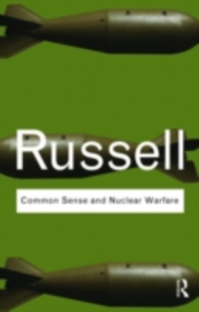 Common Sense and Nuclear Warfare, PDF eBook