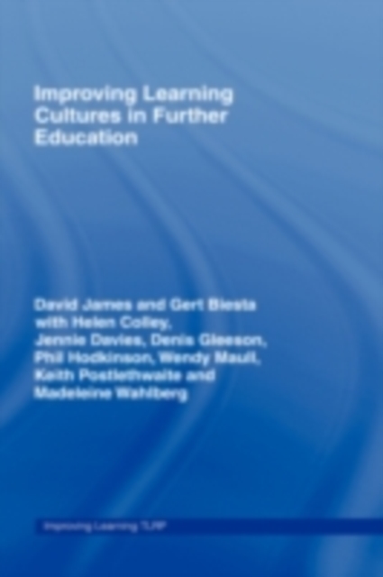 Improving Learning Cultures in Further Education, PDF eBook