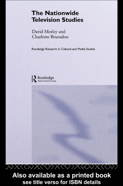 The Nationwide Television Studies, PDF eBook