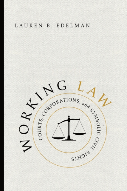 Working Law : Courts, Corporations, and Symbolic Civil Rights, Paperback / softback Book