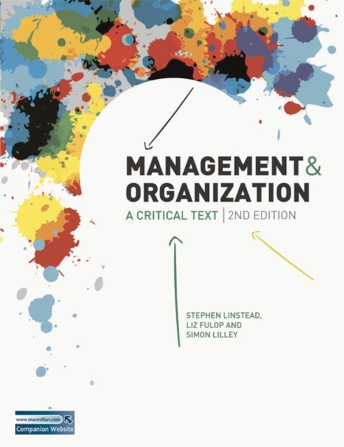 Management and Organization : A Critical Text, Paperback / softback Book
