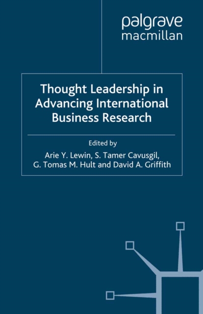 Thought Leadership in Advancing International Business Research, PDF eBook