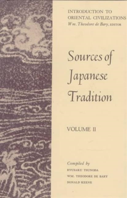 Sources of Japanese Tradition : 1600 to 2000, Paperback / softback Book