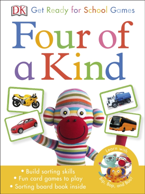 Get Ready for School Four of a Kind Games, Cards Book