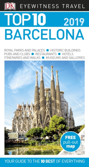 DK Eyewitness Top 10 Barcelona : 2019, Paperback / softback Book