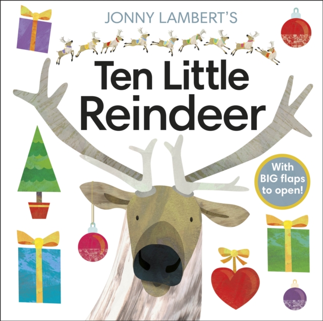 Jonny Lambert's Ten Little Reindeer, Board book Book