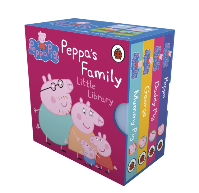 Peppa Pig: Peppa's Family Little Library, Board book Book
