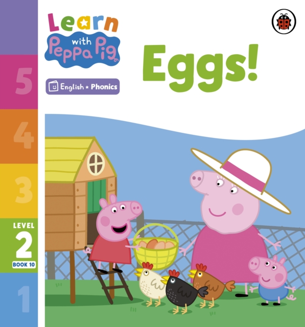 Learn with Peppa Phonics Level 2 Book 10 – Eggs! (Phonics Reader), Paperback / softback Book