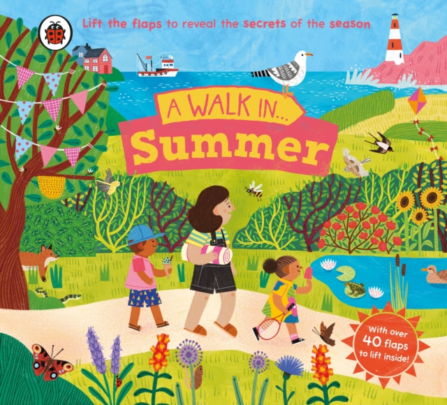 A Walk in Summer : Lift the flaps to reveal the secrets of the season, Board book Book