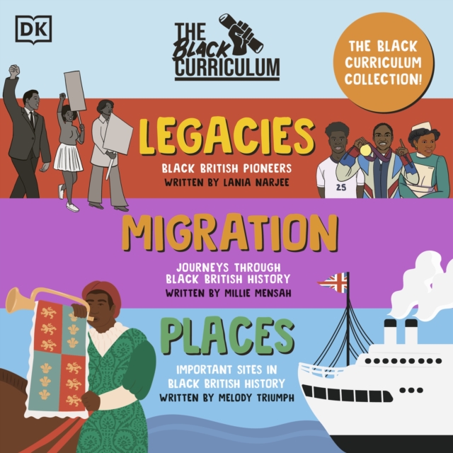 The Black Curriculum Collection (Migration, Legacies, Places), eAudiobook MP3 eaudioBook
