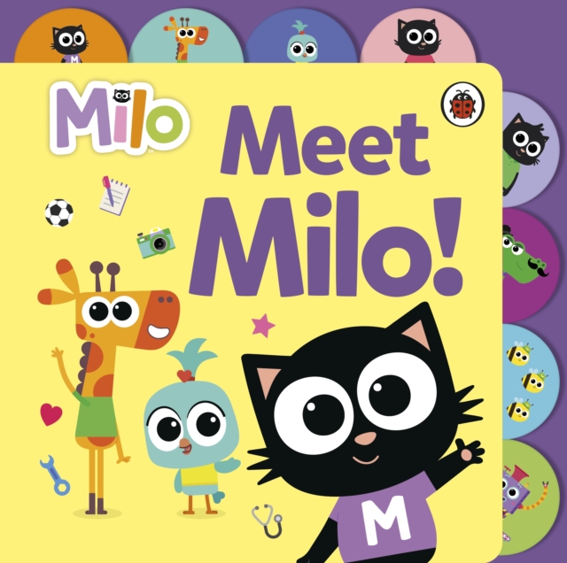 Milo: Meet Milo! : Tabbed Board Book, Board book Book