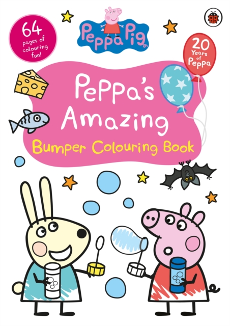 Peppa Pig: Peppa’s Amazing Bumper Colouring Book, Paperback / softback Book