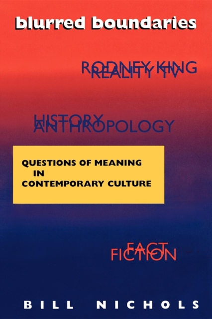 Blurred Boundaries : Questions of Meaning in Contemporary Culture, Paperback / softback Book