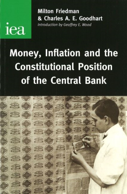 Money, Inflation and the Constitutional Position of Central Bank, Hardback Book
