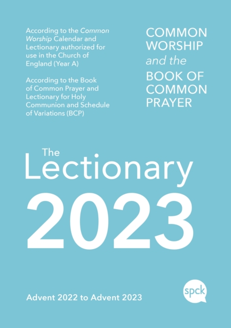 Common Worship Lectionary 2023, Paperback / softback Book