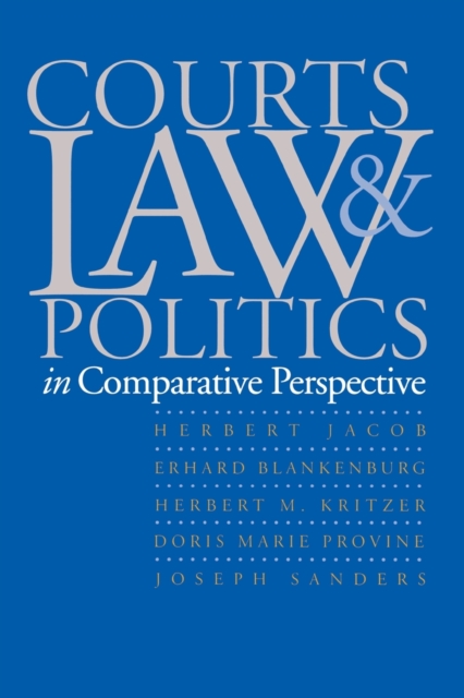 Courts, Law, and Politics in Comparative Perspective, Paperback / softback Book