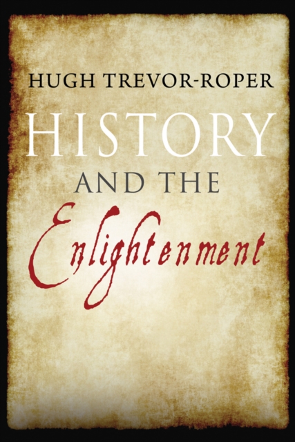 History and the Enlightenment, Hardback Book
