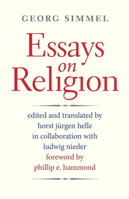Essays on Religion, Paperback / softback Book