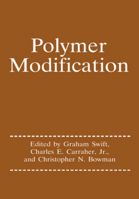 Polymer Modification, Hardback Book