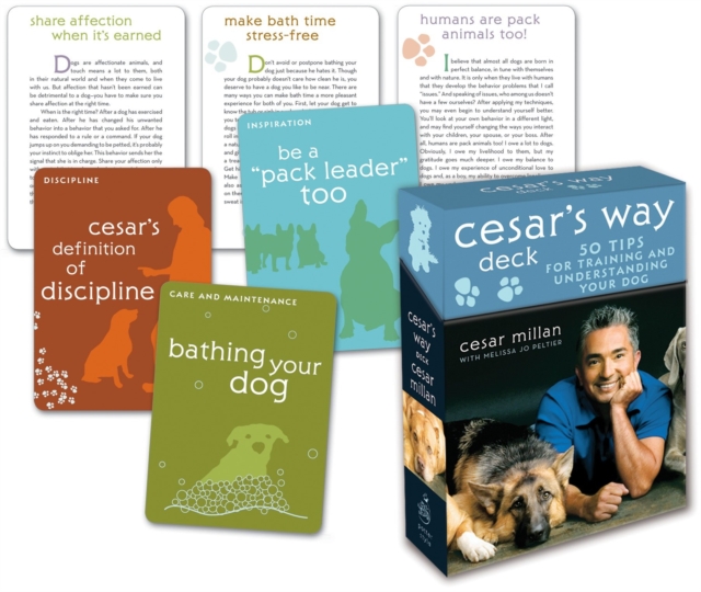 Cesar's Way Deck : 50 Tips for Training and Understanding Your Dog, Cards Book