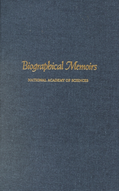Biographical Memoirs : Volume 78, PDF eBook