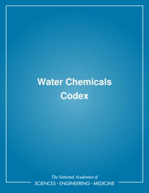 Water Chemicals Codex, PDF eBook