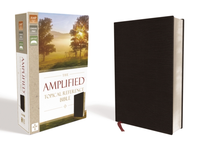 The Amplified Topical Reference Bible, Bonded Leather, Black : Captures the Full Meaning Behind the Original Greek and Hebrew, Leather / fine binding Book