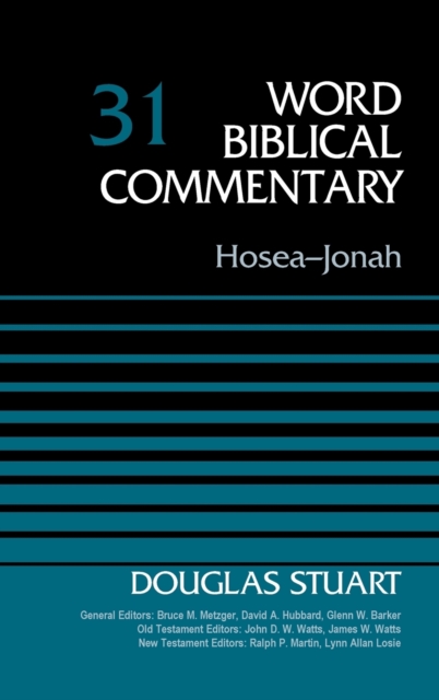 Hosea-Jonah, Volume 31, Hardback Book