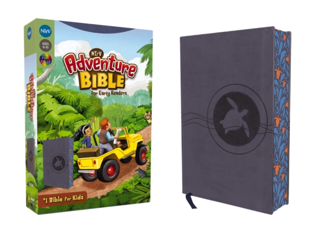 NIrV, Adventure Bible for Early Readers, Leathersoft, Blue, Full Color, Leather / fine binding Book