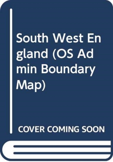 South West England, Sheet map, flat Book