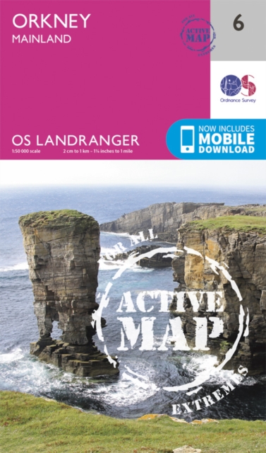 Orkney - Mainland, Sheet map, folded Book