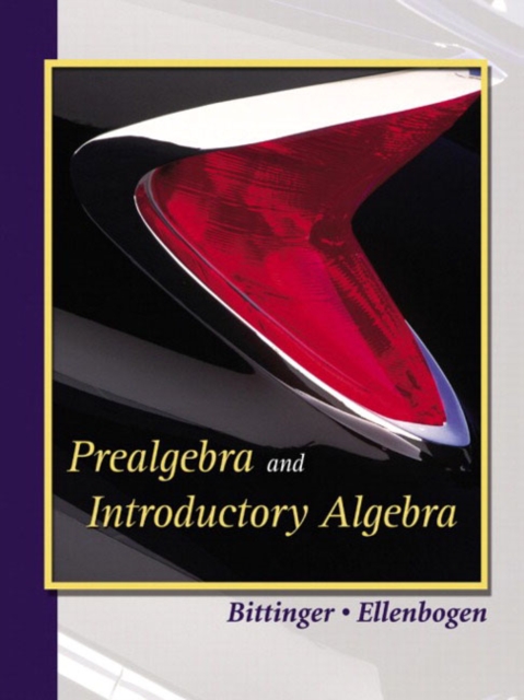 Prealgebra and Introductory Algebra, Paperback Book