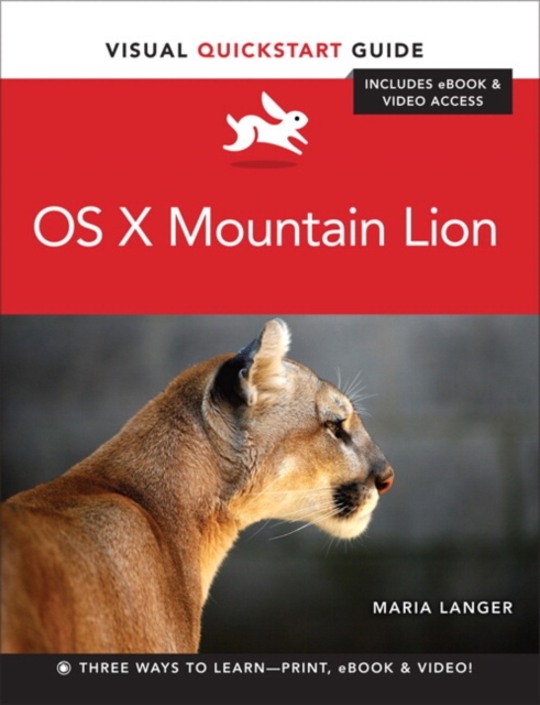 OS X Mountain Lion : Visual QuickStart Guide, Mixed media product Book