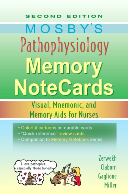Mosby's Pathophysiology Memory NoteCards : Visual, Mnemonic, and Memory Aids for Nurses, Spiral bound Book
