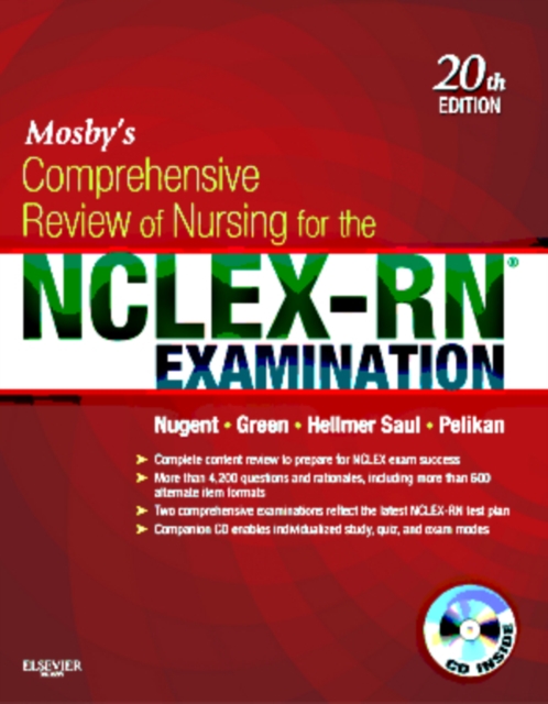 Mosby's Comprehensive Review of Nursing for the NCLEX-RN (R) Examination, Paperback / softback Book