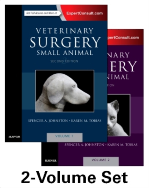 Veterinary Surgery: Small Animal Expert Consult : 2-Volume Set, Multiple-component retail product Book