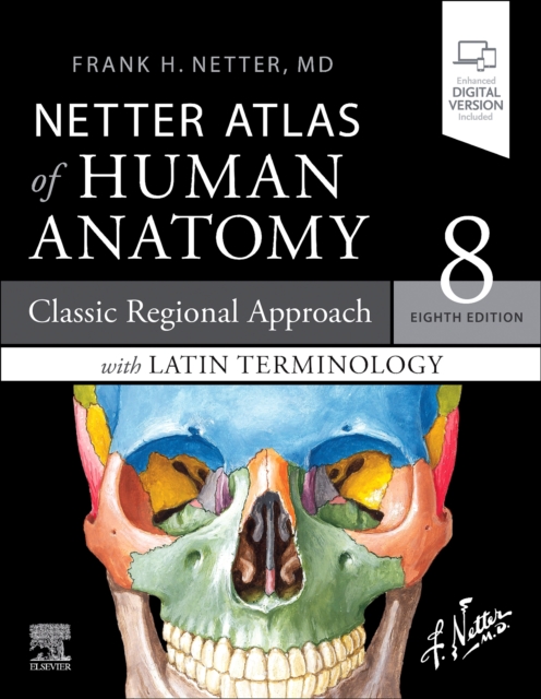 Netter Atlas of Human Anatomy: Classic Regional Approach with Latin Terminology : paperback + eBook, Paperback / softback Book