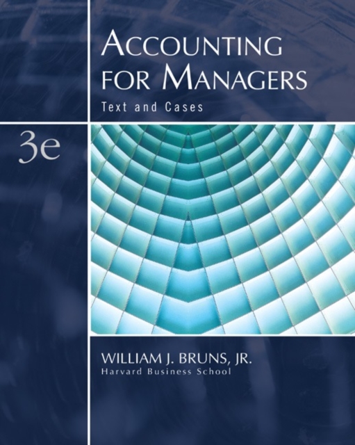 Accounting for Managers : Text and Cases, Hardback Book