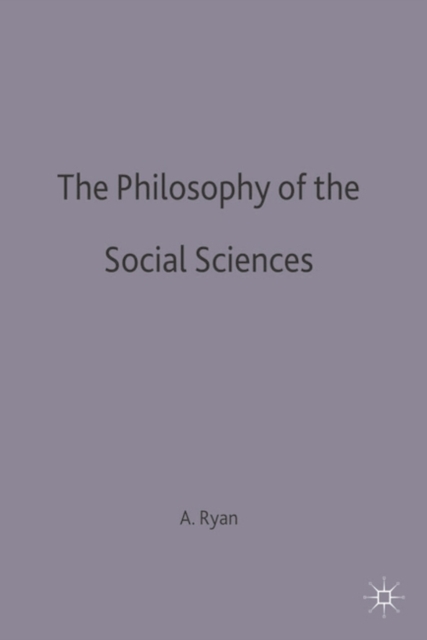 The Philosophy of The Social Sciences, Paperback / softback Book