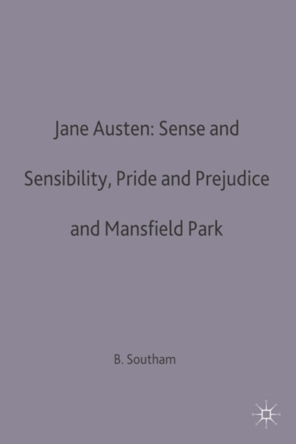 Jane Austen: Sense and Sensibility, Pride and Prejudice and Mansfield Park, Paperback / softback Book