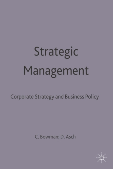 Strategic Management, Paperback / softback Book