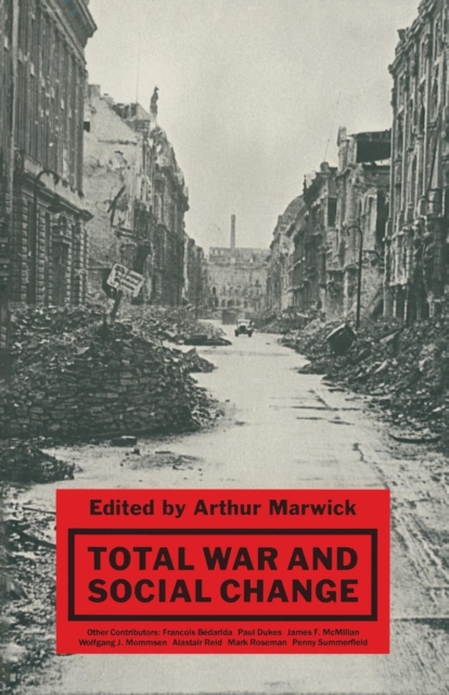 Total War and Social Change, Paperback / softback Book