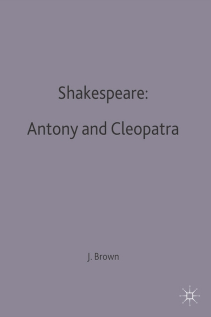 Shakespeare: Antony and Cleopatra, Paperback / softback Book
